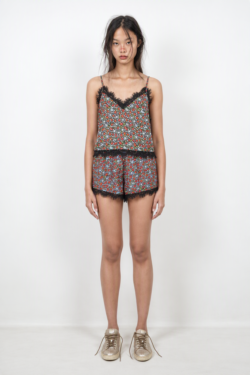 Silk Camisole Pajama set