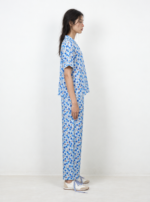 Silk Pajamas Short Sleeves