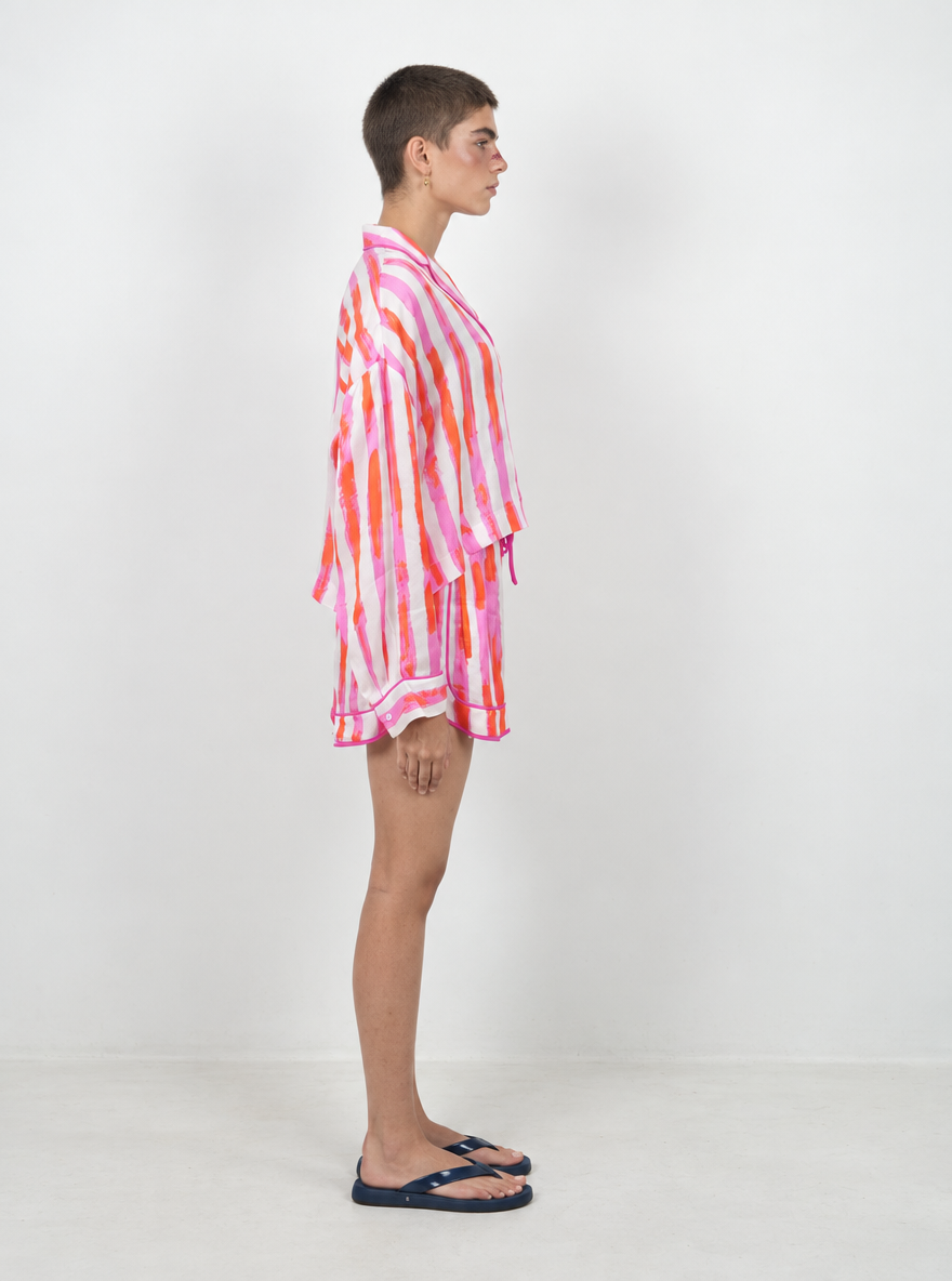 Satin Pajama Shorts